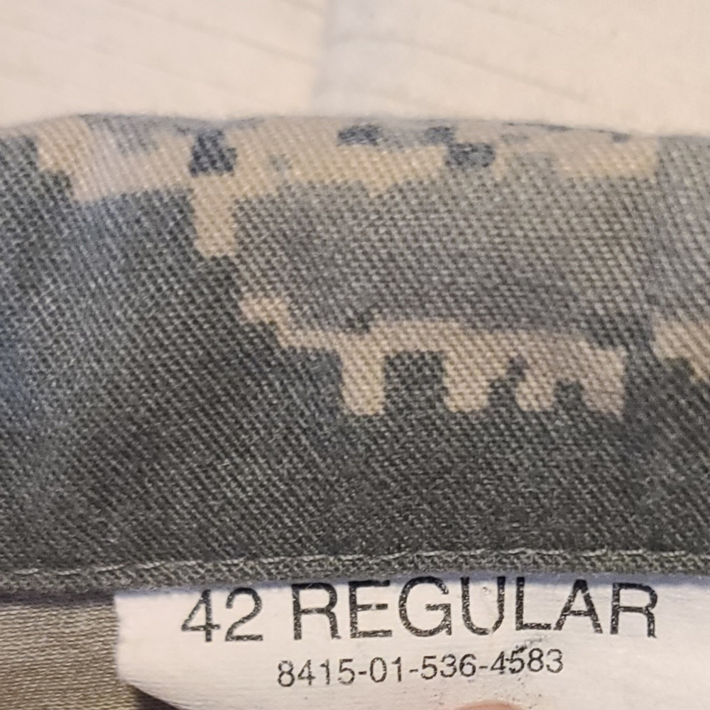 Air Force Issued Camo Jacket Sz 42R - Picture 4 of 6